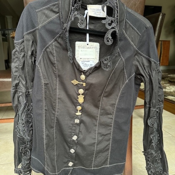 Black jacket/blouse - Picture 1 of 6
